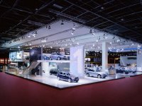 豪華汽車展廳室內展覽展示效果-2215-04